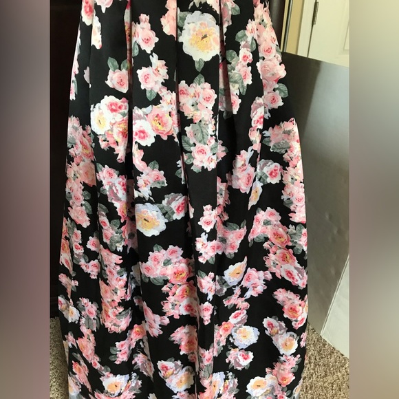 B. Darlin Formal/Prom Dress Cinderella Ball Gown Size 3/4 S Quinceañera Floral - Picture 6 of 16